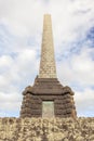 Auckland, New Zealand- December 1, 2013. Obelisk memorial of Sir