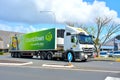 AUCKLAND, NEW ZEALAND - Nov 18, 2020: Countdown freight truck at Picton Street in Howick