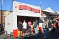 AUCKLAND, NEW ZEALAND - Nov 20, 2020: Laughing Clowns shooting gallery stand at Howick Christmas market