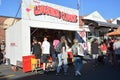 AUCKLAND, NEW ZEALAND - Nov 20, 2020: Laughing Clowns shooting gallery stand at Howick Christmas market