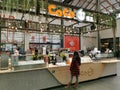 AUCKLAND, NEW ZEALAND - Oct 02, 2020: View of CoCo Fresh Tea & Juice stand at Botany Town Centre mall