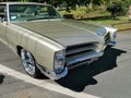 View of Pontiac Bonneville 1966 vintage car