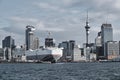 AUCKLAND,NZ - Jul 2019: Auckland Skyline. It`s the largest and most populous urban area in the country