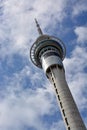 Auckland Sky Tower Communications & Tourist Attraction Angled Vi