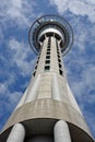 Auckland Sky Tower Communications & Tourist Attraction Closeup V