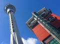 Auckland SkyCity Casino complex at the base of Auckland Towe
