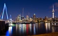 Auckland, Skyline with bridge