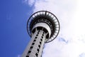 Auckland Skytower Viewed From Below Royalty Free Stock Photo