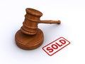 Auction Royalty Free Stock Photo