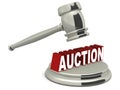 Auction Royalty Free Stock Photo