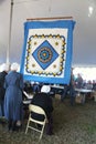 Amish Starburst quilt at auction