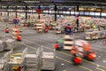 Auction floor at Aalsmeer's FloraHolland flower auction Royalty Free Stock Photo