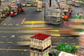 Auction floor at Aalsmeer's FloraHolland flower auction Royalty Free Stock Photo