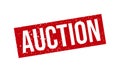 Auction Rubber Stamp. Auction Grunge Stamp Seal Vector Illustration Royalty Free Stock Photo