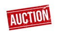 Auction Rubber Stamp. Auction Grunge Stamp Seal Vector Illustration Royalty Free Stock Photo