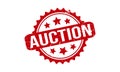 Auction Rubber Stamp. Auction Grunge Stamp Seal Vector Illustration Royalty Free Stock Photo