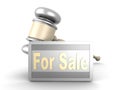 Auction sale Royalty Free Stock Photo