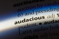 audacious