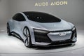 Audi Aicon autonomous electric car showcased at the Frankfurt IAA Motor Show. Germany - September 12, 2017