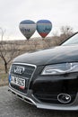 Audi a4 allroad photo shoot and cappadocia balloon in nevsehir Turkey