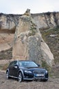 Audi a4 allroad photo shoot and cappadocia fairy chimneys in nevsehir Turkey