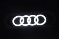 Audi logo emblem signage