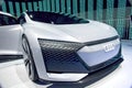 Audi concept car of the future at CES Royalty Free Stock Photo