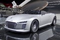 Audi e-tron Spyder in Paris Motor Show 2010 Royalty Free Stock Photo