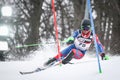 Audi FIS World Cup Mens Slalom Royalty Free Stock Photo