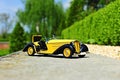 Audi 225 Front Roadster - 1935 vintage car scale replica