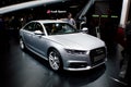 Audi A6 at Geneva 2016 Royalty Free Stock Photo