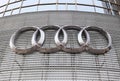 Audi Logo Royalty Free Stock Photo