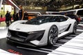 Audi PB18 e-tron concept super car Royalty Free Stock Photo