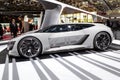 Audi PB18 e-tron concept super car Royalty Free Stock Photo