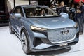 Audi Q4 E-Tron Electric CUV car