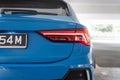 Audi Q3 sportback rear tail light Royalty Free Stock Photo