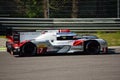 Audi R18 E-Tron Quattro LMP1 Monza test 2015 Royalty Free Stock Photo