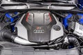 Audi RS4 Avant quattro high performing car engine