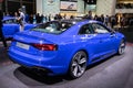 Audi RS5 car at the Frankfurt IAA Motor Show. Germany - September 12, 2017