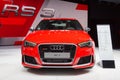 Audi RS3 Sportback Quattro car Royalty Free Stock Photo