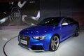 Audi RS5 Coupe on CDMS 2012 Royalty Free Stock Photo