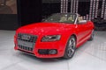 79th Geneva International Motorshow 2009 - Audi S5 cabriolet Royalty Free Stock Photo