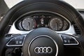 Kiev, Ukraine; April 10, 2015. Audi S8. View of the interior of a modern automobile showing the dashboard