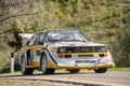 Audi Sport Quattro S1 historic rally car