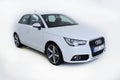 Audi A1 Sportback 2012 exterior interior Royalty Free Stock Photo