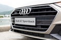 Audi A7 Sportback 2018 Test Drive Day Royalty Free Stock Photo