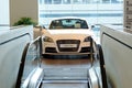 Audi TTS roadster on display at Audi Centre Singapore Royalty Free Stock Photo
