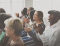 Audience Applaud Clapping Happiness Appreciation Training Concept