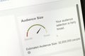 Audience details estimated based on Ads Manager module of facebook