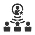 Audience growth Icon